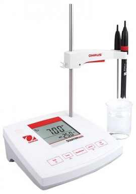 Ohaus ST2100-E Starter Benchtop pH Meter, 0 to 14 pH, 0 to 100&amp;deg;C-