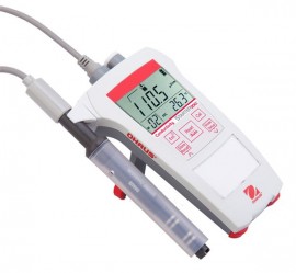 OHAUS ST300C-B Starter 300C Portable Water Analysis Conductivity/TDS Meter Package, 0 &amp;mu;S/cm to 199.9 mS/cm-