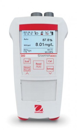 Ohaus ST400D-B Starter 400D Portable Dissolved Oxygen Meter, 0 to 20 ppm-