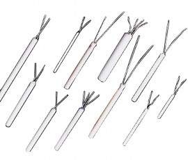 Omega 1PT100KN815 Platinum RTD Element, Pt100, Ceramic Wire-Wound, Class B, 1.5 x 8 mm-