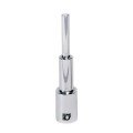 Omega 260W Series Socket-Weld Thermowell for 1/4" elements, 316 SS, 3/4" pipe size, 2-1/2" insert-