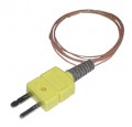 Omega 5SRTC Series Ready-Made Insulated Thermocouple, type K, glass braid, 24 AWG, 120&amp;quot;, 5-pack-