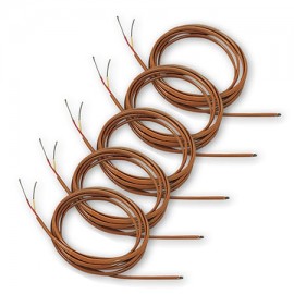 Omega 5TC Series Ready-Made Insulated Thermocouple, type K, PFA, 40 AWG, 72&amp;quot;, 5-pack-