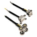 Omega 98202K Roller Surface Thermocouple Probe with miniature connector with molded strain relief, type K, 32 to 401°F, 6.5 x 60"-