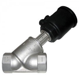 Omega AAV-1120 Air-Actuated Diaphragm Valve, 2-Way Normally Closed, 3/4", 9 Cv, 316L SS-