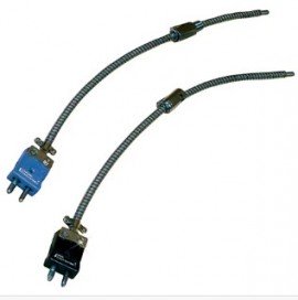 Omega ADR-K-G-1/2-48-2 Thermocouple Probe with removable bayonet locking cap and male quick disconnect OST, type K grounded, 32 to 2102&amp;deg;F-