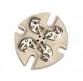 Omega CH-73 Terminal Block for NBN/NB3/NBG/NXT/NB1/ and NBB Type Connection Head, 2-terminal, ceramic-