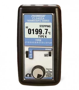 Omega CL540ZA Thermocouple Simulator, 14 thermocouple types, ±0.015% rdg +0.006 mV, source only-