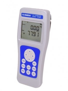 Omega CL945A Industrial Thermocouple Calibrator, 14 thermocouple types, ±0.003% rdg ±5 µV, 500-hour battery-