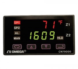 Omega CN79000 Series Temperature Controller, dual relay output, 100 to 240 V AC-