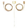 Omega CO3-K-72 INCH Surface Thermocouple, Cement-On, Type K, Style 3, 72" Cable-