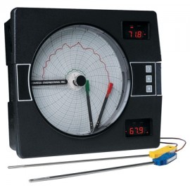 Omega CT7000 Series Circular Chart Recorder, universal TC/RTD/mA/V input, 1-channel-