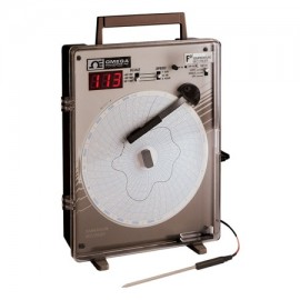 Omega CT87 Series Circular Chart Recorder, J thermocouple, 32 to 932°F-