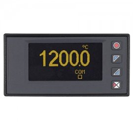 Omega DP400T Series Temperature Panel Meter, thermocouple/RTD input, 2 analog current output-