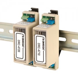Omega DRC-4720 DIN Rail Signal Conditioner, 0 mV to 30 mV DC input, 0 mA to 20 mA output, DC-powered-