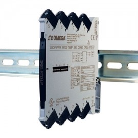 Omega DRSL-RTD-LP DIN Rail Signal Conditioner, -200°C to 850°C input, loop-powered-