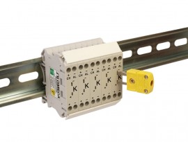 Omega DRTB-K-2 DIN-Rail Thermocouple Terminal Block, type K-