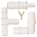 Omega FTKY-L12-12NK 90 Elbow Fitting, 3/4" tube ID, 3/4 NPT, 5-pack-