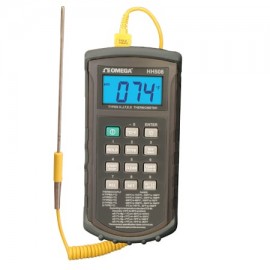 Omega HH508 Thermometer, -346 to 1999&amp;deg;F, 1-channel-