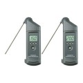 Omega HH68K Thermometer with probe, K-type, 1-channel-