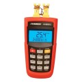 Omega HH806AU Data Logger, high accuracy, temperature, R, S, 16k max samples, 4-1/2 digit LCD-