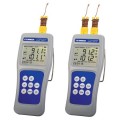 Omega HH911T Digital Thermocouple Thermometer, multi-channel, T &amp; e-type, 4.5 V (3 AA), miniature connector, 1-CH, ±-