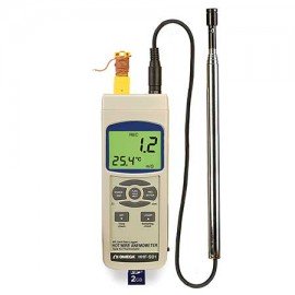 Omega HHF-SD1 Hot Wire Anemometer, 40 to 3940 FPM, with SD data logger-