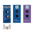Omega JP-R/SI-F Standard Thermocouple Panel Jack, type R/S female, IEC color code-