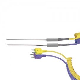 Omega KTSS-HH General Purpose Thermocouple Probe with miniature connector, type K, 32 to 1650&amp;deg;F-