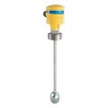 Omega LVR500 Series Float Level Transmitter, 2" NPT male, 4 to 20 mA output, 16" length-
