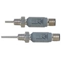 Omega M12TXC Series Compact RTD Temperature Transmitter, Pt100, class A, 0.118 x 0.512" probe, G 1/8, M12 connector-
