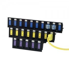 Omega MBS-05 Bezel Mounting Strip for SMP connectors, 5 positions-