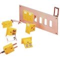 Omega MPJ-K-F Miniature Thermocouple Panel Jack, type K female-