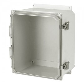 Omega OM-AMU1648TCCF Non-Metallic Electrical Enclosure with twist latches-