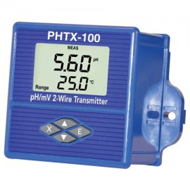 Omega PHTX-100 Series pH Transmitter, 0 to 14 pH, 4 to 20 mA output, 12 to 24 V DC-