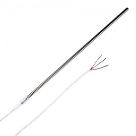 Omega PR-10 Series RTD Probe, 100 Ω, -58 to 842°F, 1/4 dia x 6", 3-wire-