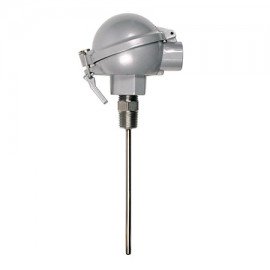 Omega PR-18 Series RTD Probe, 100 Ω, -328 to 1112°F, 1/4 dia x 12", flip-top head-