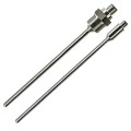 Omega PR-21 Series RTD Probe, Pt100, class A, 0.25 x 3" probe, 4-wire, 1/2" NPT, M12 connector-