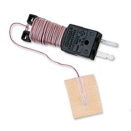 Omega SA1 Series Fast Response Self-Adhesive Thermocouple with miniature connector and spool caddy, type K, IEC, 40&amp;quot;, 5-pack-