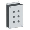Omega SCE-PB Series Sub-Panel, carbon steel, 12 push button-