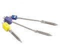 Omega SEFE Series Armored Flush-Tip Thermocouple Probe, type J, 1/8 x 0.25&amp;quot;, 6&amp;quot;-