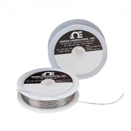 Omega SPPL-020 Uninsulated Thermocouple Wire, type R, 24 AWG, negative leg, solid-