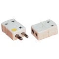 Omega UHXH-J-M Ceramic Ultra-High-Temperature Standard Thermocouple Connector, type J male, ceramic, removable contacts for vacuum applications-
