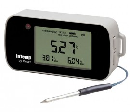 Onset HOBO CX402-T4M InTemp Temperature Data Logger, 13.1' probe-