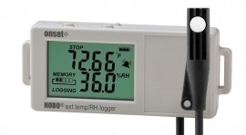 Onset HOBO UX100-023A Temperature/Humidity Data Logger, external sensor-