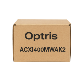 Optris ACXI400MWAK2 Assembling Kit for the Xi 400/410 series with air purge, water cooling, shutter-