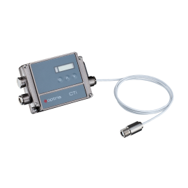 Optris CTi 1M Series IR Pyrometer with standard focus lens, 0 to 1 &amp;mu;m, 662 to 3362&amp;deg;F, 75:1, 9.8' cable-