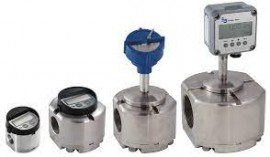 Oval Gear OG-005-AVST-NAA-V-T1 Industrial Oval Gear Meter, aluminum-
