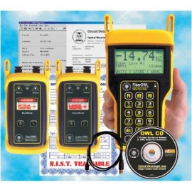 OWL KIT-FO4B-D2sc-L2sc Fiber OWL 4 and Light Source MM SM Test Set-