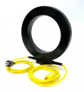 Parker PL-8SCE-H Magnetizing Coil with Hand-Operated Switch &amp; CE Certification, 230 VAC-